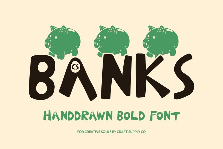Preview of CS Banks Font