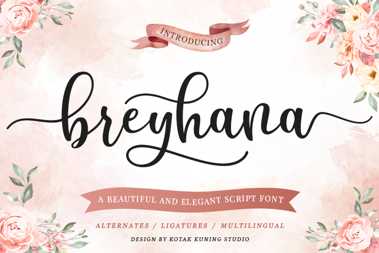 Breyhana Font