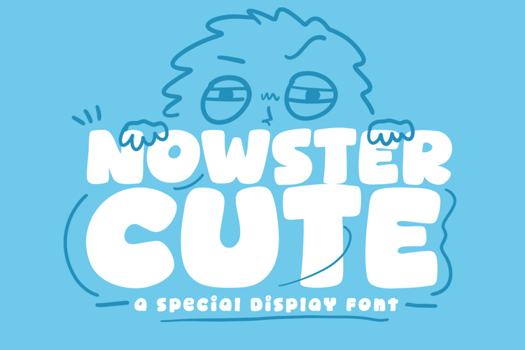 Preview of Nowster Cute Font