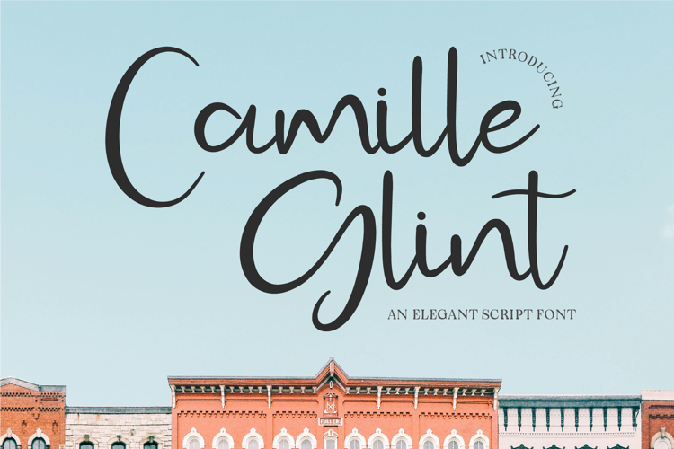 CF Camille Glint Font