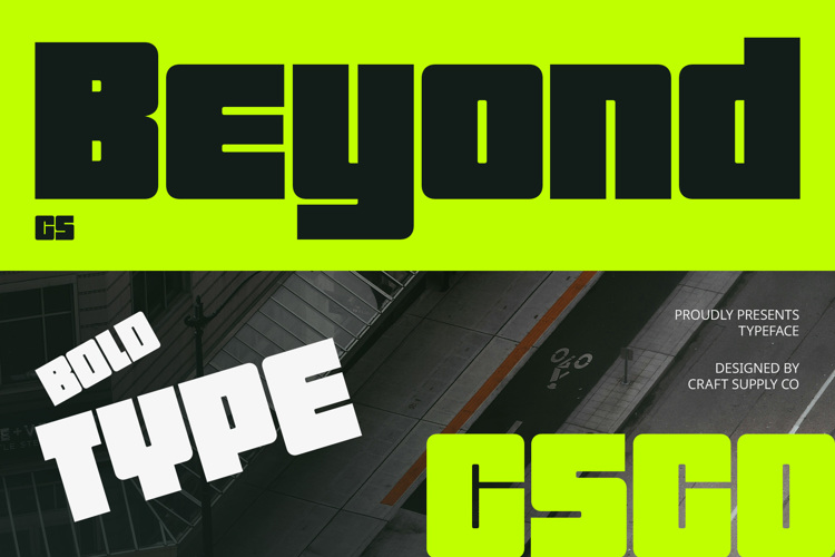 Preview of CS Beyond Font