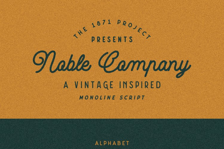 Noble Company Font