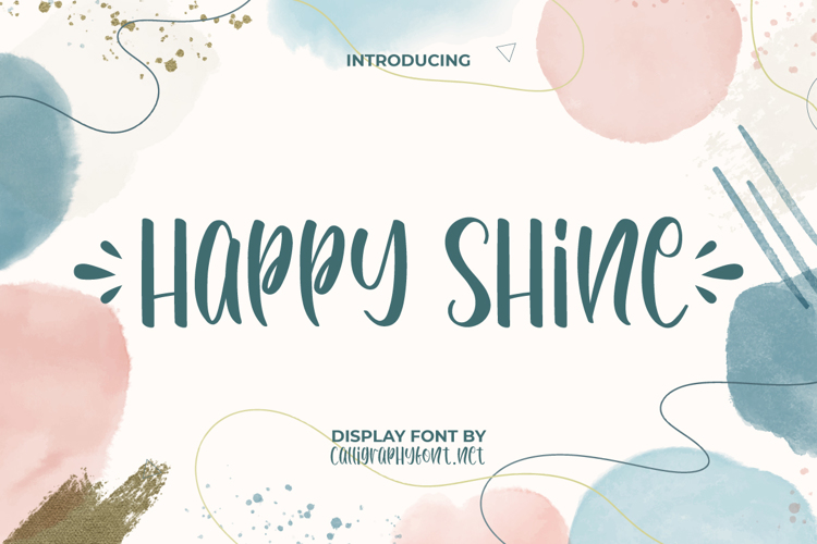 Happy Shine Font