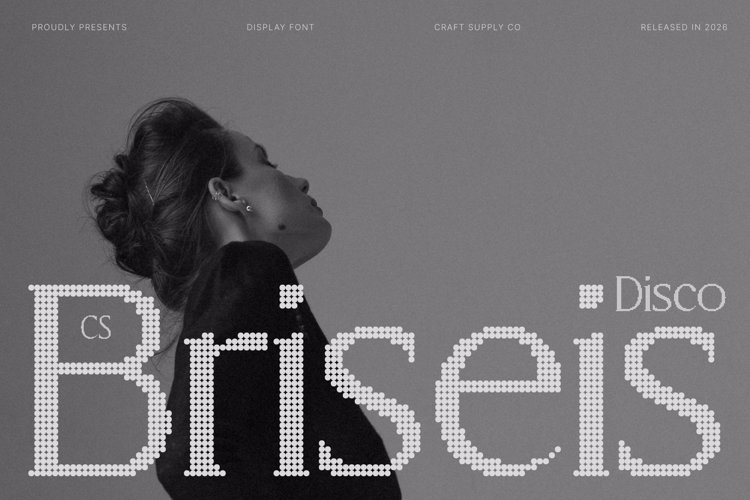 Preview of CS Briseis Disco Font