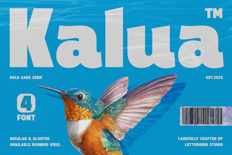 Preview of Kalua Font