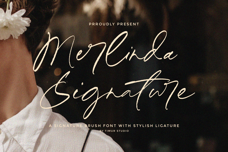 Merlinda Signature Font