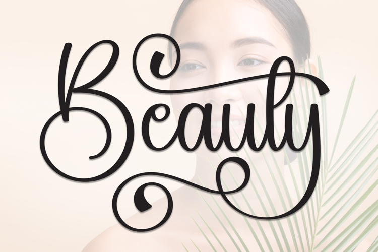 Preview of Beauty Font
