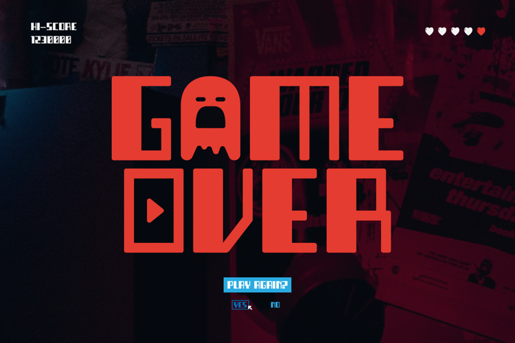 Preview of Joybit Font