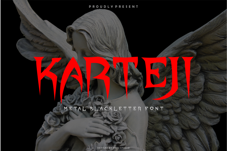 Preview of KARTEJI Font