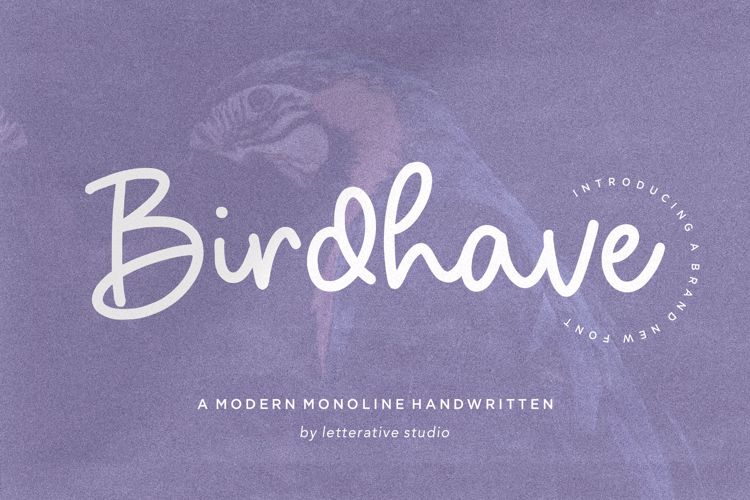 Birdhave Font