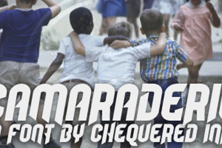 Camaraderie Font