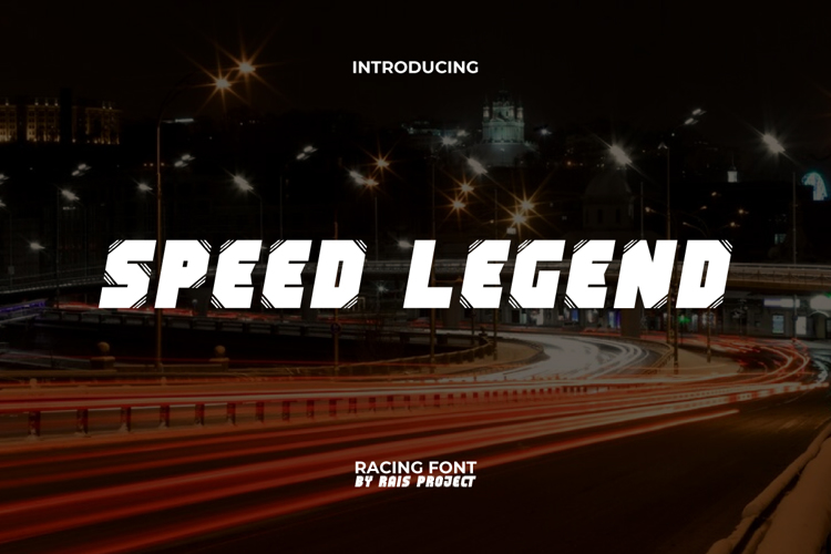 Preview of Speed Legend Font