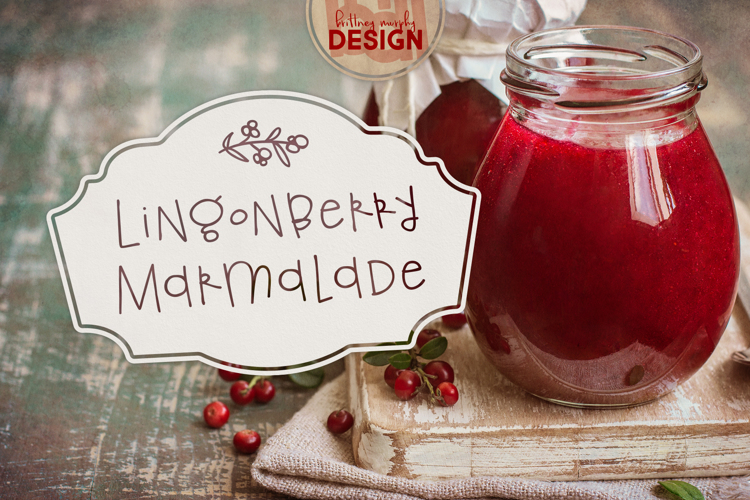 Lingonberry Marmalade Font