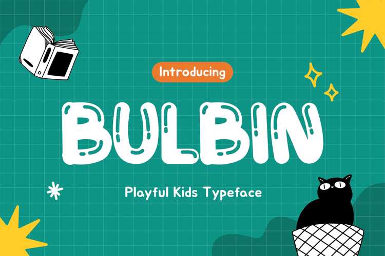 Preview of Bulbin Font