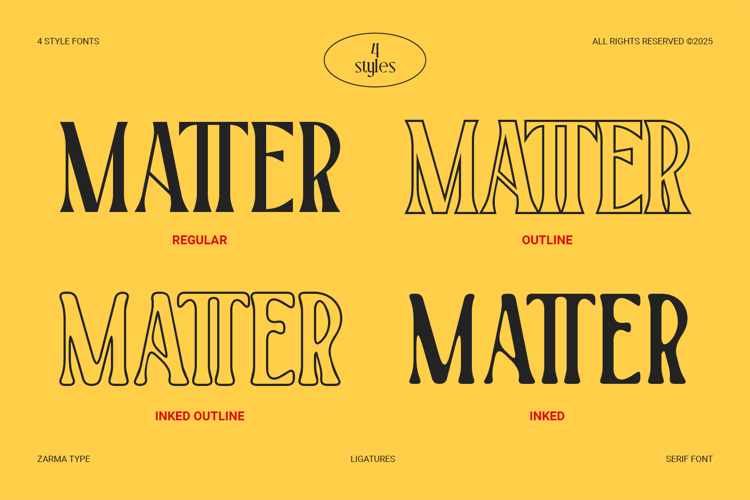 Preview of Buccario Font