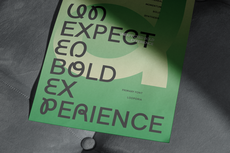 Preview of IT Looporia Font