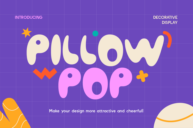 Pillowpop DEMO Font