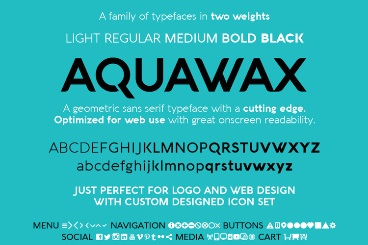 Aquawax Font