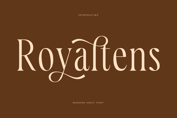 Royaltens Font