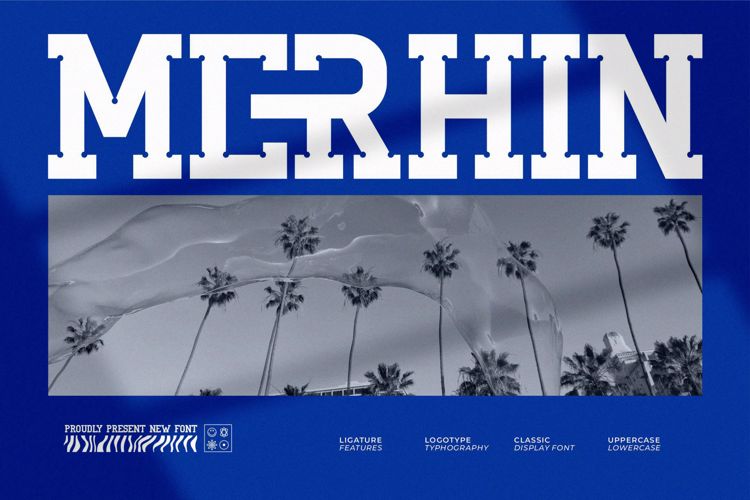 Preview of Merhin Font