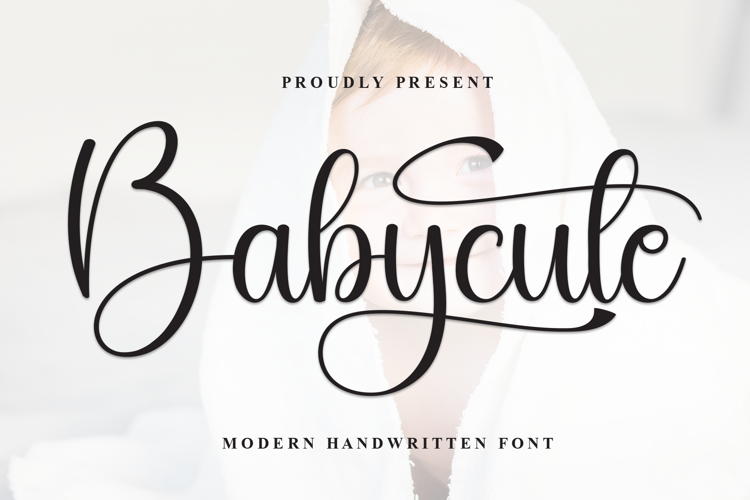 Preview of Babycute Font