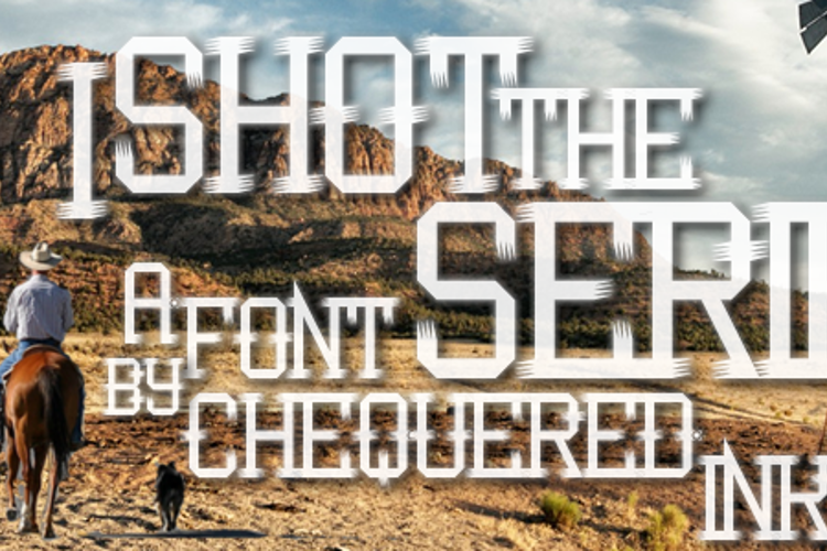 I Shot the Serif Font