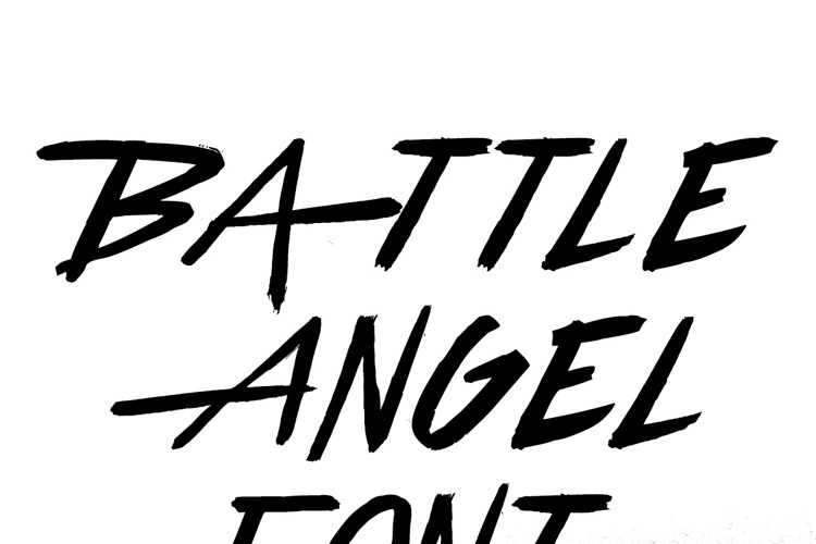 Battle Angel Font