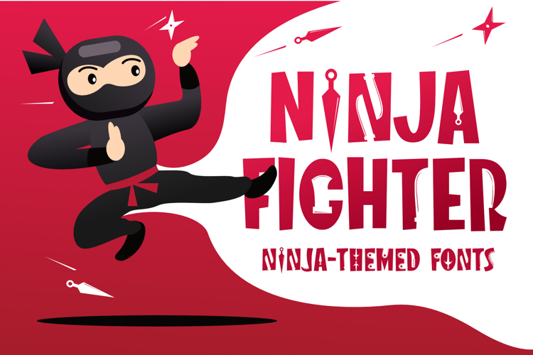 NINJA FIGHTER Font