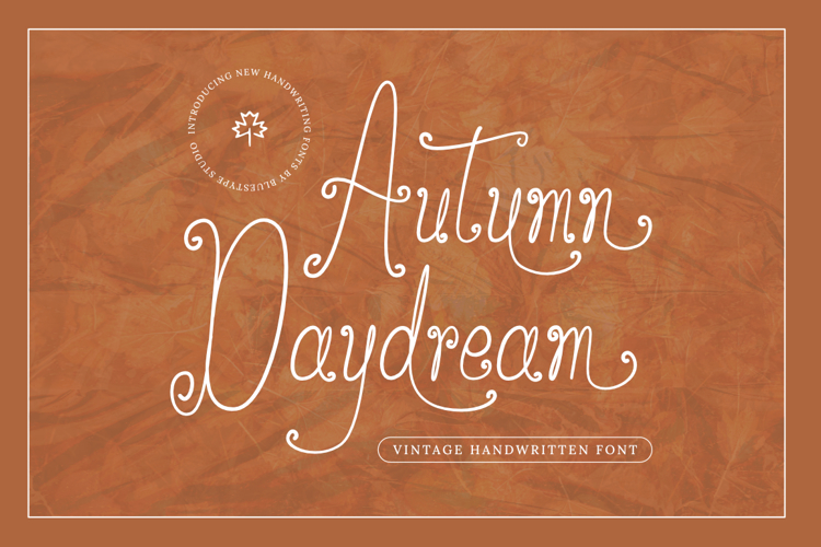 Preview of Autumn Daydream Font