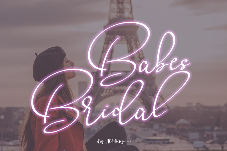 Babes & Bridal Font