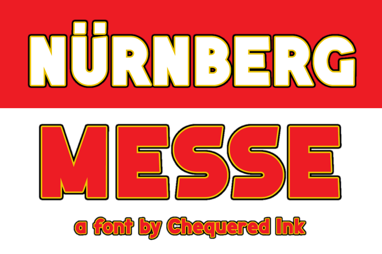 Nuernberg Messe Font