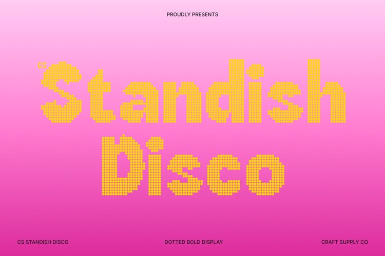 Preview of CS Standish Disco Font