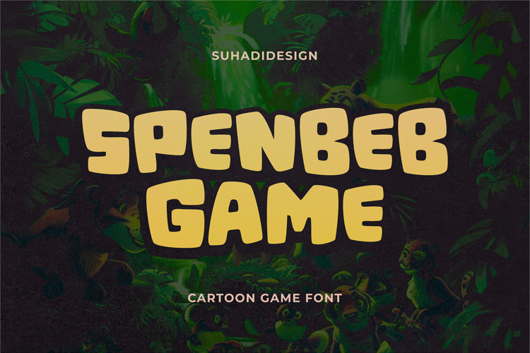 Spenbeb Game Font