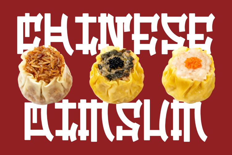 Preview of Chinese Empire Font