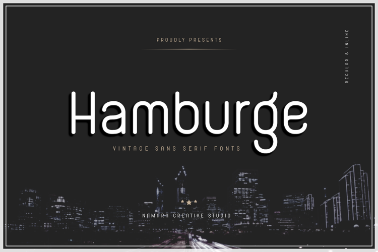 Hamburge Font
