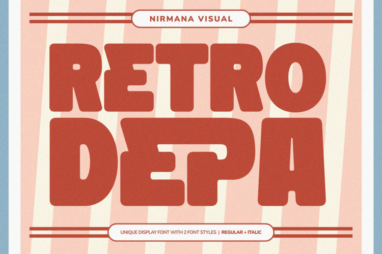 Preview of Retro Depa Font