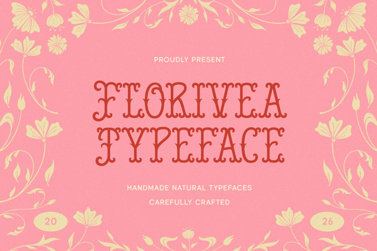 Preview of Florivea Font