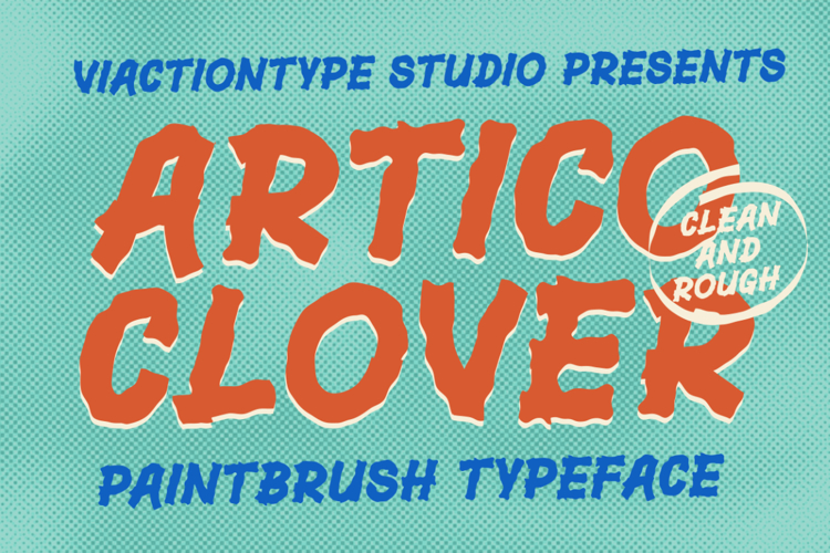 Preview of Artico Clover Font