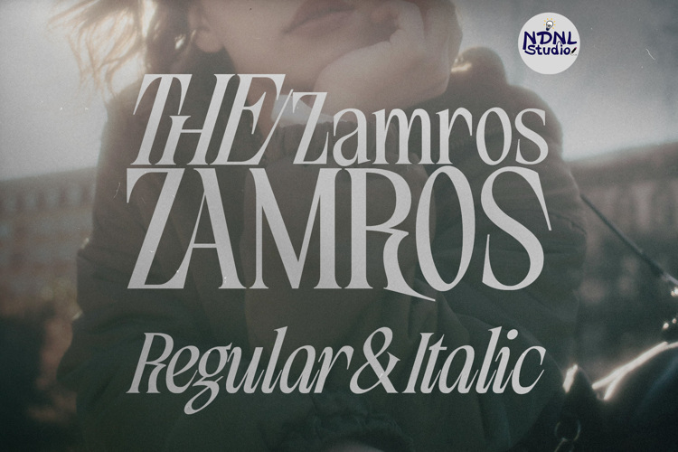 Preview of Zamros Font
