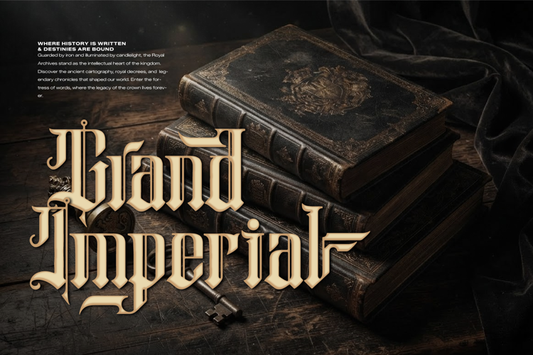 Preview of Chronicle Reign Font