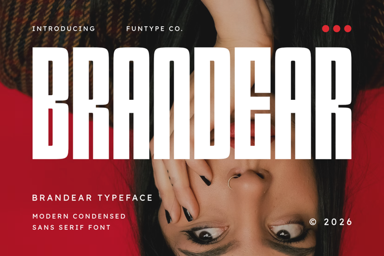 Preview of Brandear Font