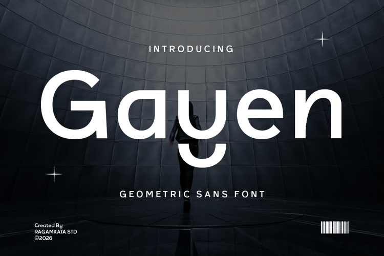 Preview of Gayen Font