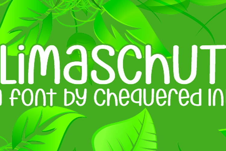 Klimaschutz Font