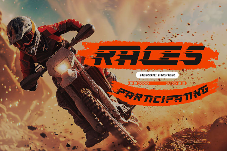 Heroic Faster Font