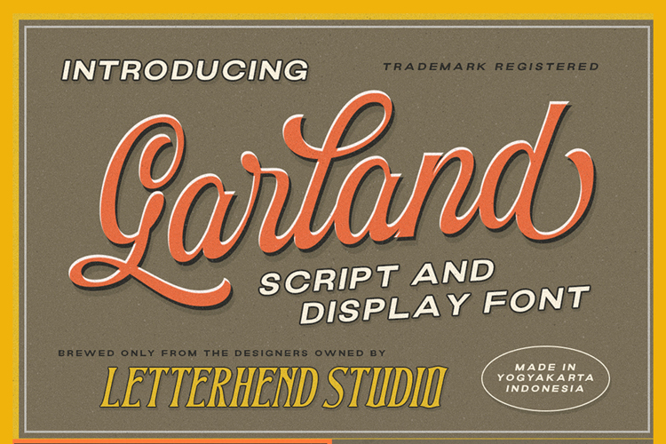The Garland Font