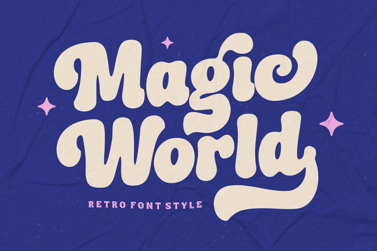 Preview of Magic World Font