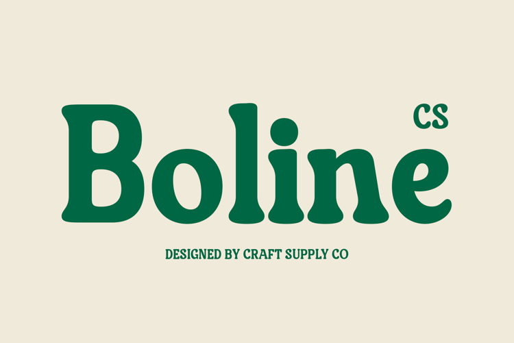 Preview of CS Boline Font