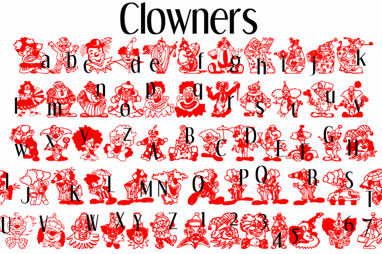 Clowners Font