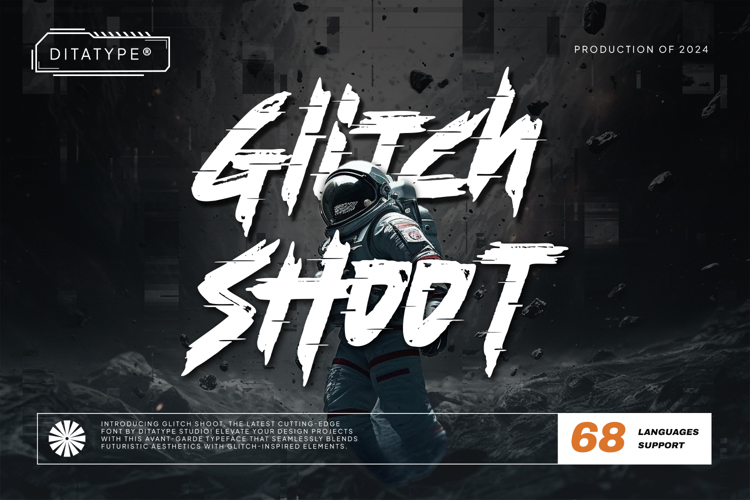 Glitch Shoot Font
