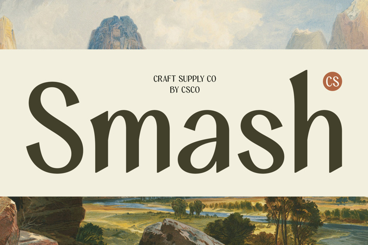 CS Smash Font